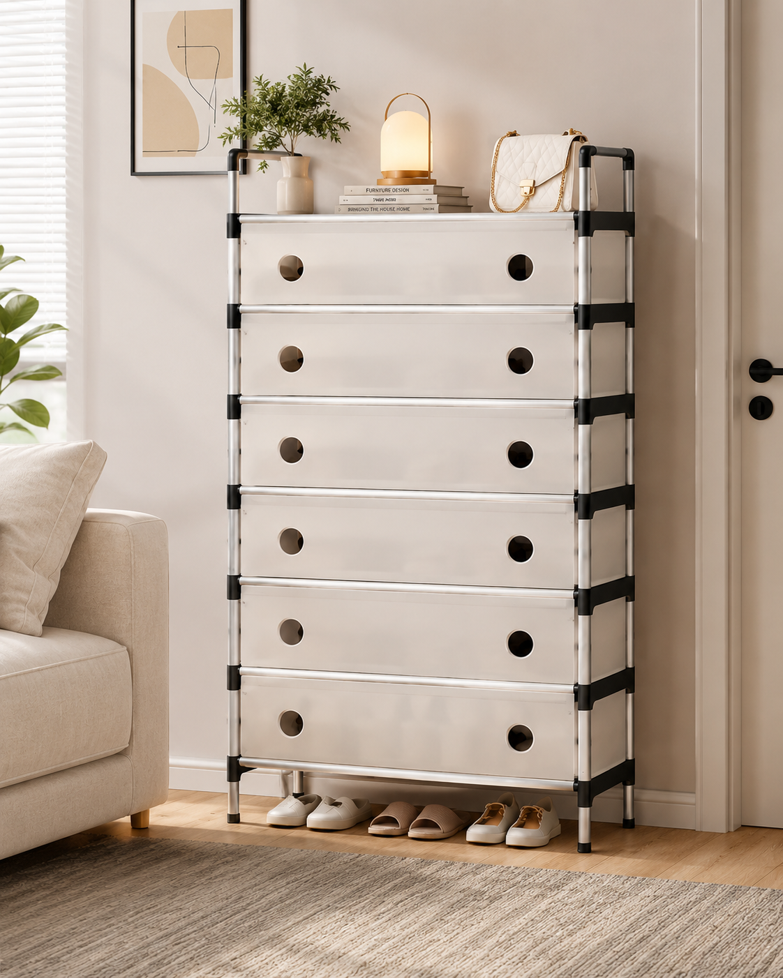 Organizador de Zapatos de 6 Niveles +Envío gratis🎁